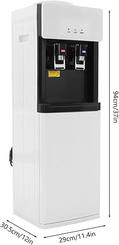Miniatura 2 de Dispensador de enfriador de agua de carga superior, ajustes de temperatura fría y ambiente, dispensador de agua independiente de ahorro de energía