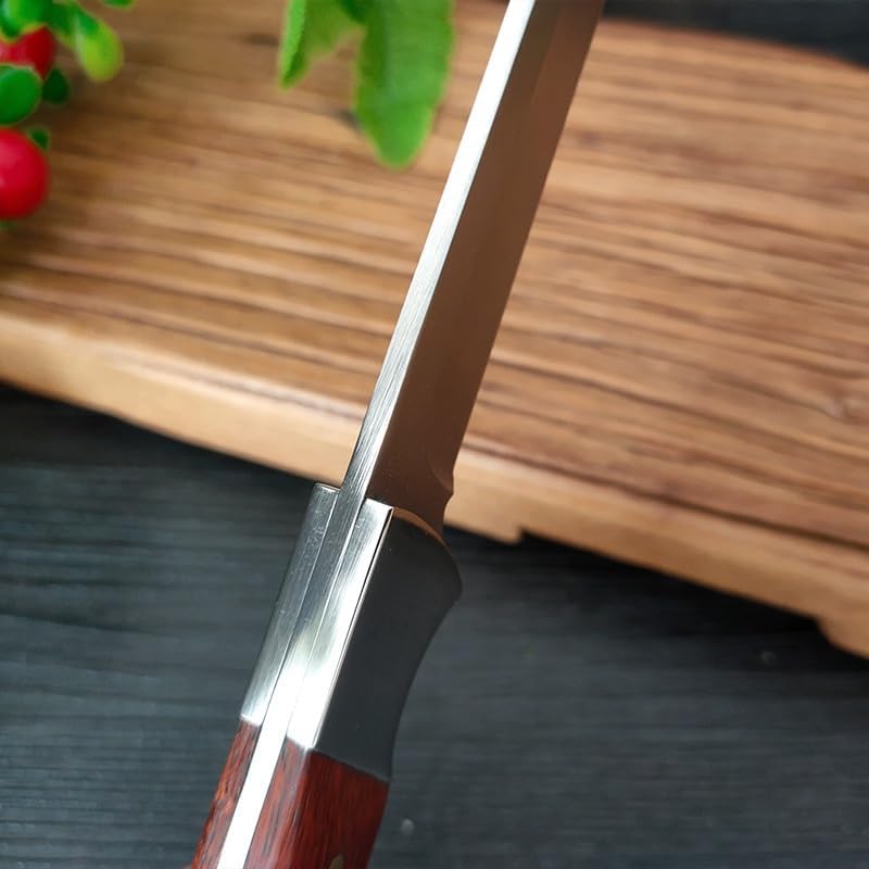 Meat Cleaver,Cleaver Knife Kitchen Knives Butcher Meat Cleaver Camping Knife Outdoors Fishing Barbecue Cutter Sharp Chef Boning Peeling Cooking Knife, LAMAJIGA5844