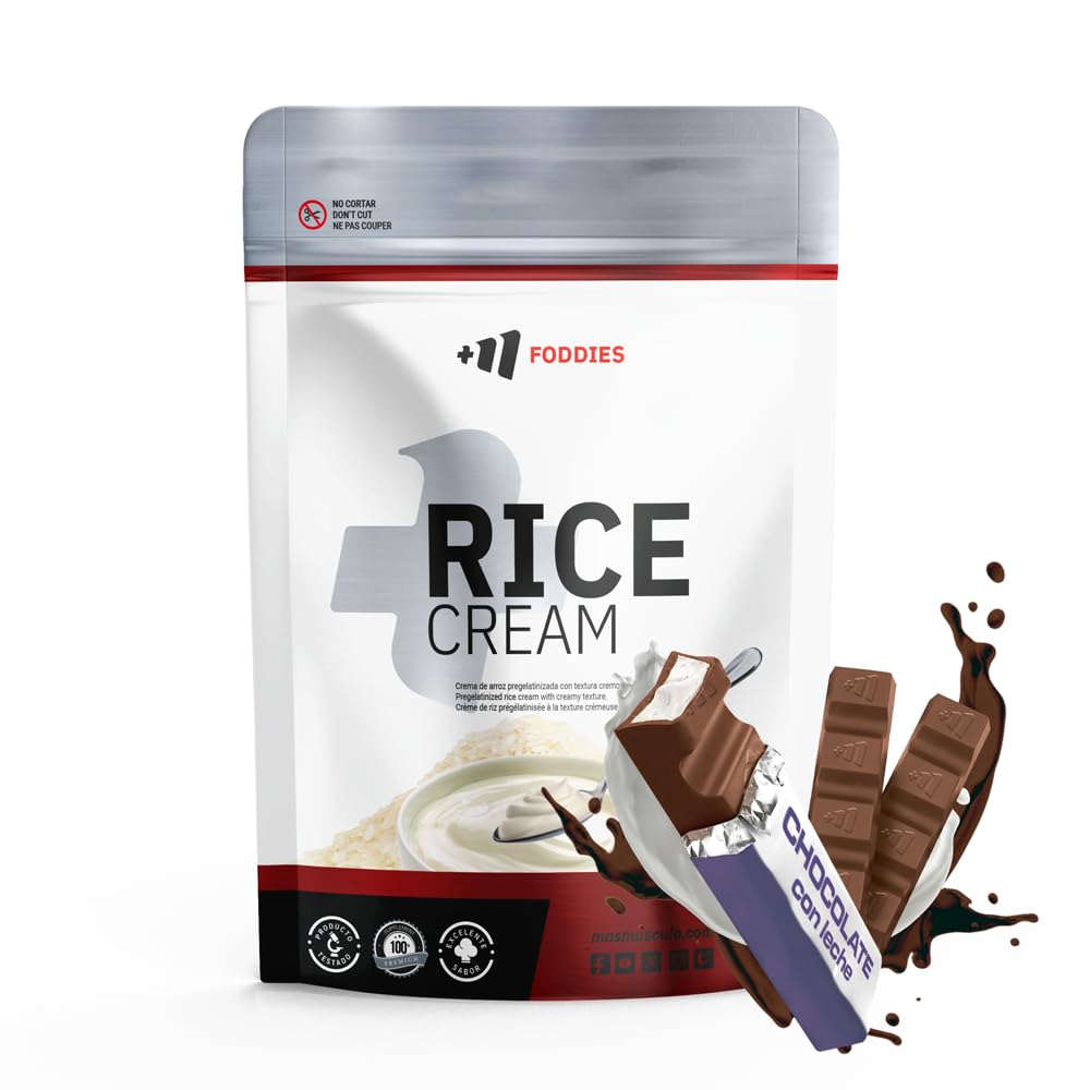 MASmusculo - Crema di Riso Fitness - Polvere - Vasetto da 2 kg - Fonte di Carboidrati - Appetito Soddisfacente - Ideale da Miscelare con Proteine ​​- Gusto Cioccolato al Latte