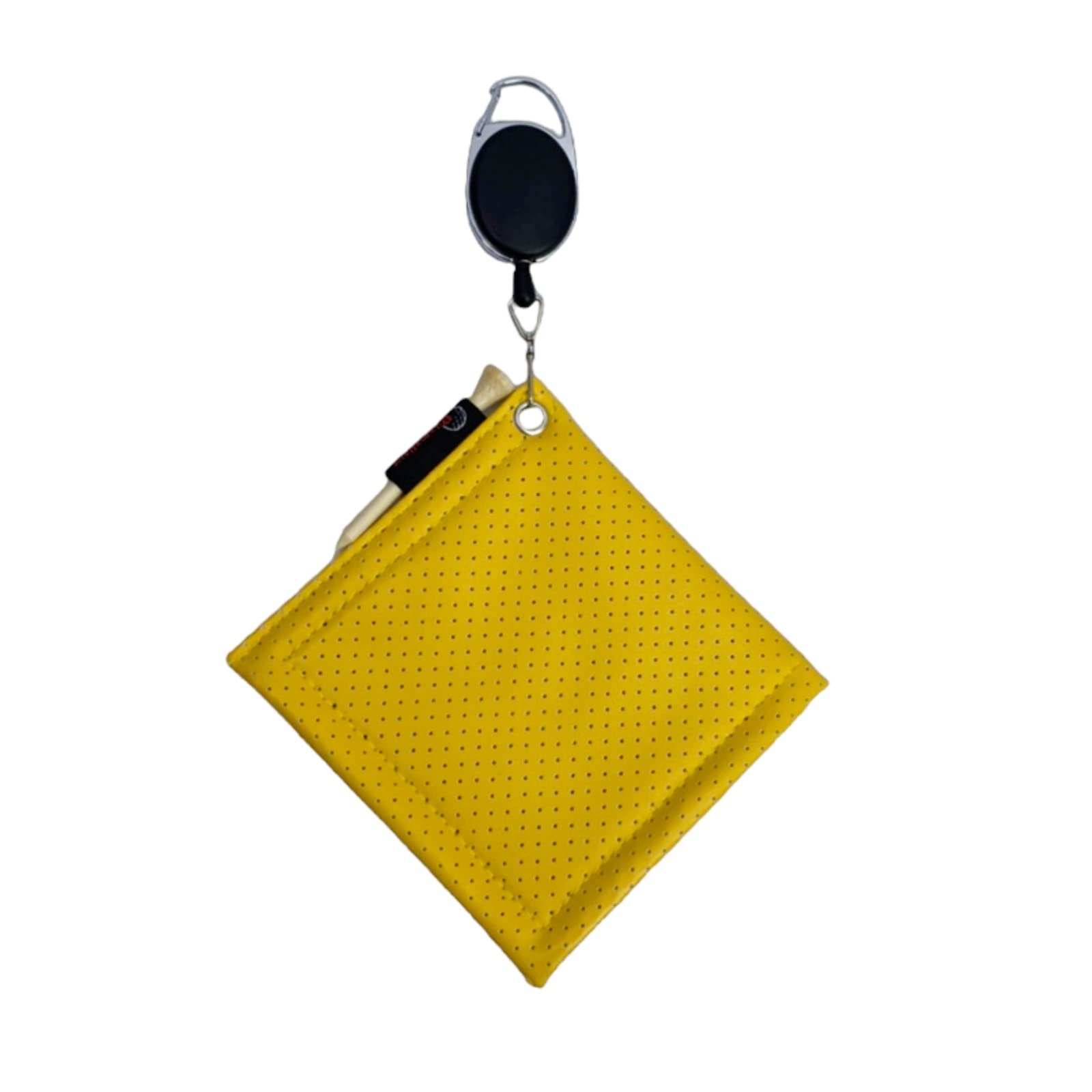 Amazon | ルナリ ゴルフボール クリーナー カラビナ リール付 ゴルフ