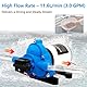 12V Membranpumpe mit 45PSI/3.1BAR, selbstansaugend, 11,6 L/min Druckpumpe mit Auto-Druckschalter – Membran-Wasserpumpe für Wohnmobil, Boot, Camper, Yacht & Caravan