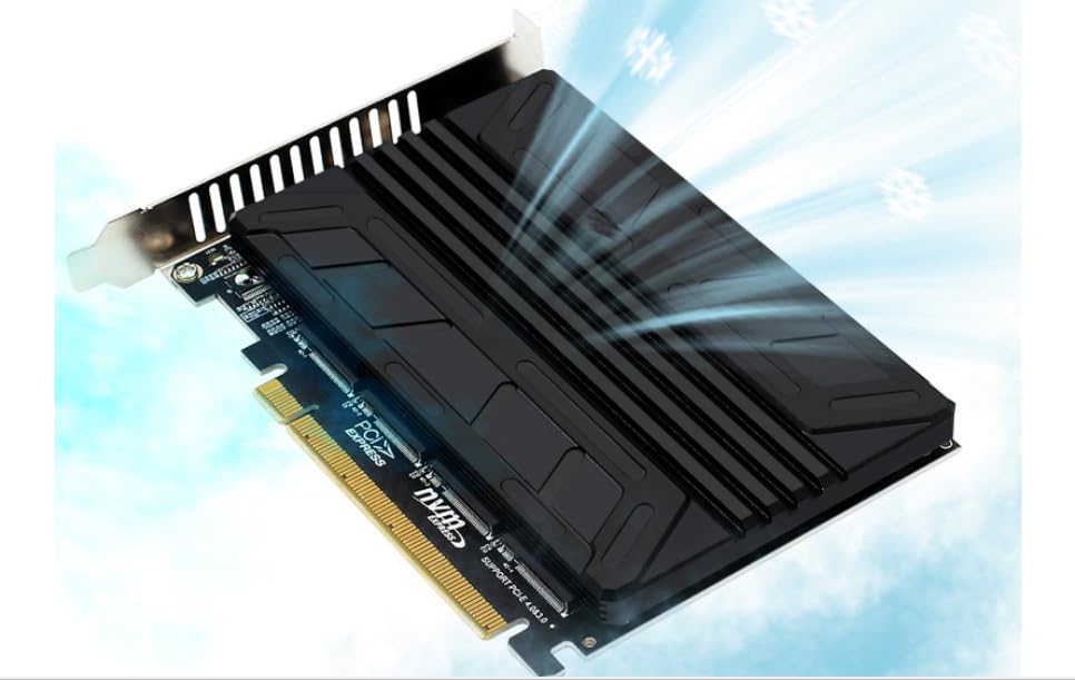 Splitter PCIE NVME M.2 M clé pour Montage Vidéo 4K Fluide sur PC