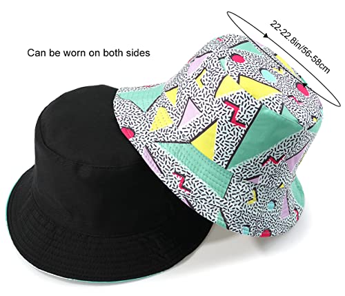 Image of Unisex Bucket Hat Summer UPF 50+ Sun Protection Outdoor Beach Fishing Travel Hiking Hat