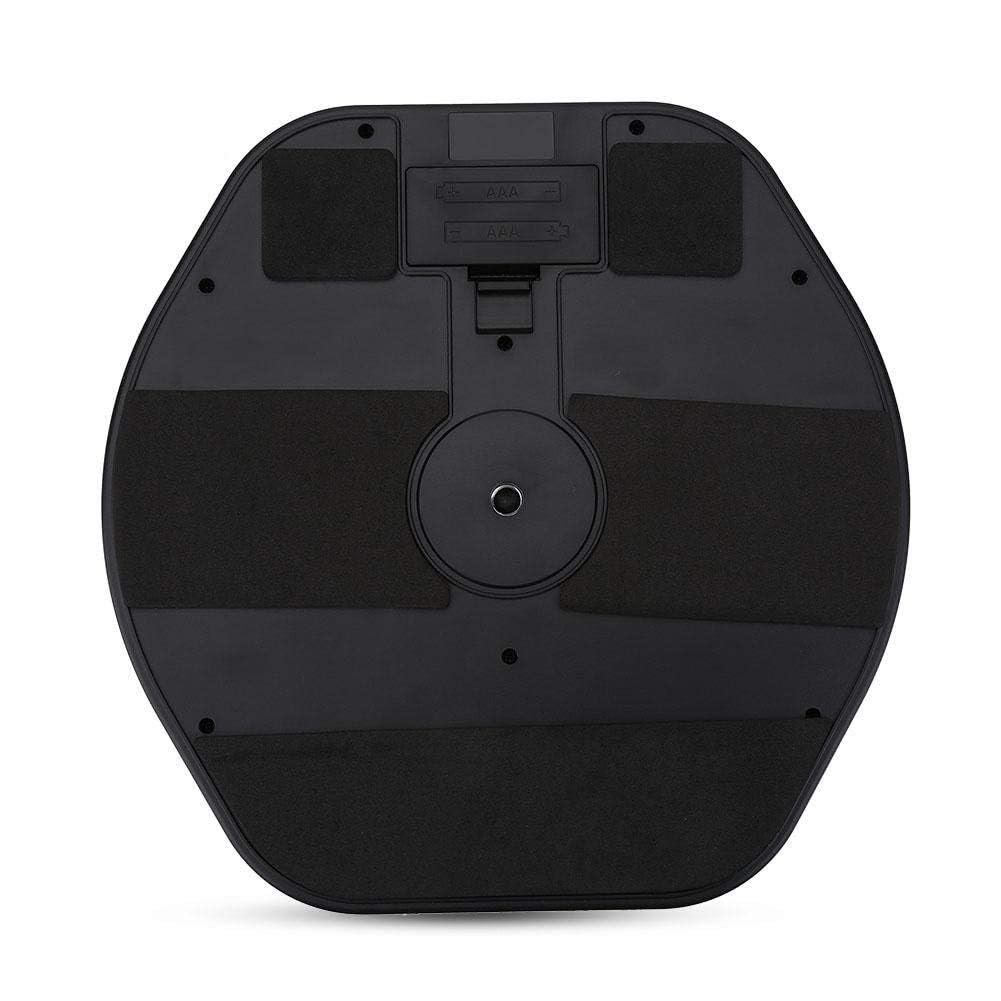 Alomejor Électronique Pad Numérique Pratique Formation Métronome Boîte à rythmes avec Écran LCD Écouteur pour Entraînement Pratique