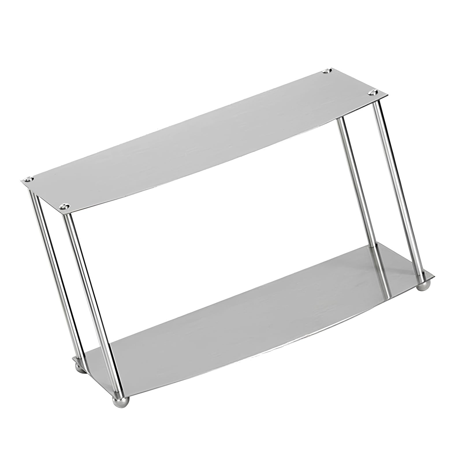 Zxfdsfdbnm Easy to Clean Stainless Steel Storage Solution for Restaurant and Home Use Multi Layers Utensils Organiser Cafe Organiser