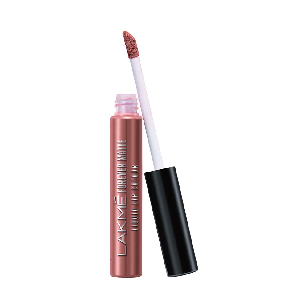 LAKMÉ Forever Matte Liquid Lip Colour, Nude Hue, 5.6 Ml