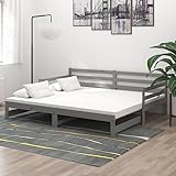 [Robuste et Durable]Ce canapé-lit pratique saura attirer tous les regards, où qu'il sera placé ! Le canapé-lit est en pin massif, ce qui le rend robuste et stable.