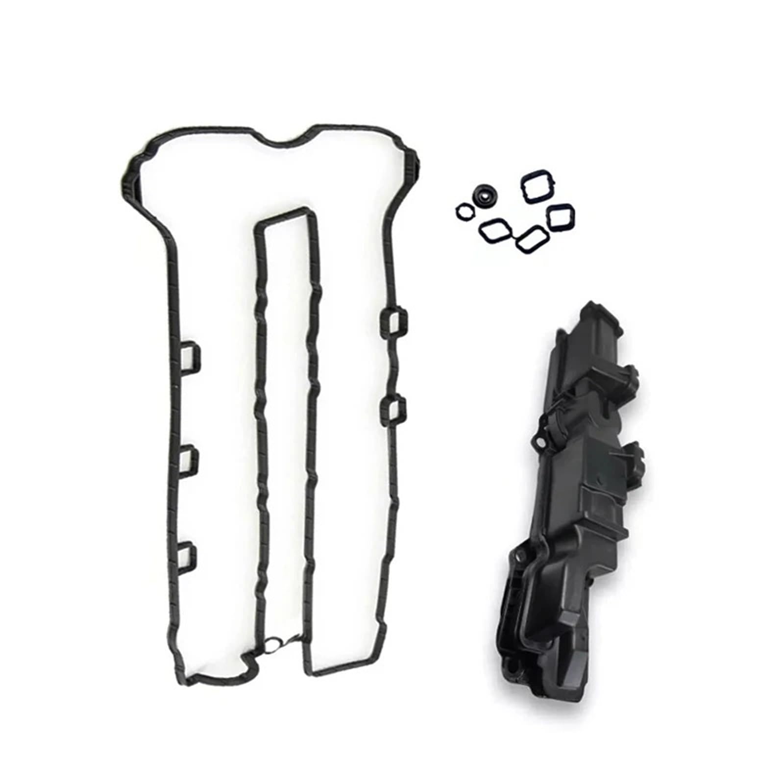 55596087 5607229 Tapa de válvula del cárter 55590969 55590970 55569822 Compatible con GM Opel Astra Vauxhall Insignia 14-17 Juego de juntas(Valve Cover Gasket)