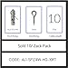 Gripple UL Approved Angel Swivel Female 1/4" Hanger, Sold 10/Zack Pack, Made in USA (AL1-SF1/4W-HG-10FT)