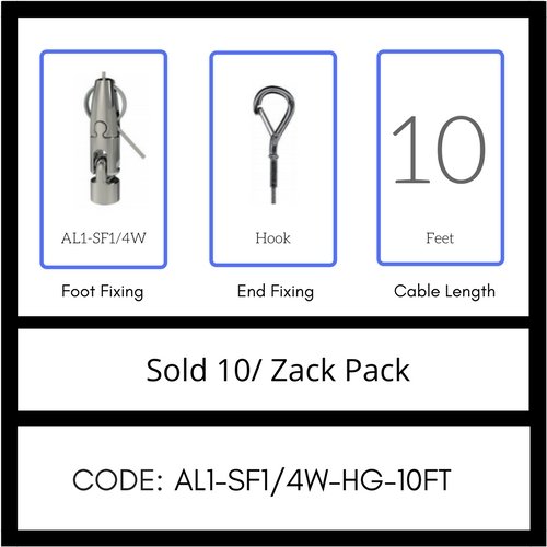 GRIPPLE UL Approved Angel Swivel Female 1/4