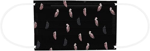 Miniatura 6 de Jtckarpu Paquete de 50 máscaras de San Valentín para mujer para adultos para el día de San Valentín gruesas 3 capas desechables para cubrir dulces