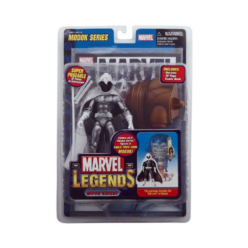 Marvel Legends Series 15 Action Figure Moon Knight Silver Variant