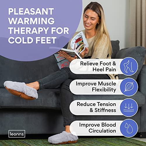 Microwavable Slippers - Heated Booties for Women and Men | Microwave Heated Foot Warmers2