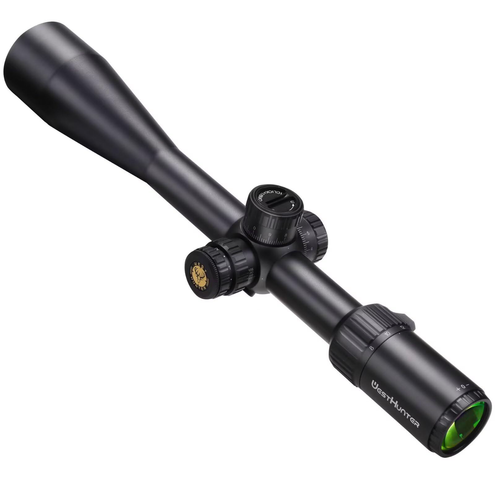 WestHunter Optics TD-S 8-32x50 SFIR Precisión Miras Telescópicas, Exclusivo para Competiciones Deportivas de Larga Distancia | Picatinny Shooting Kit B
