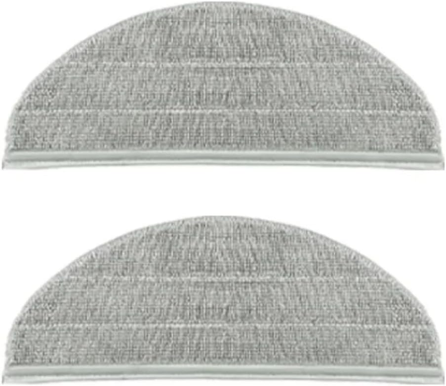 Spare Parts Self-Cleaning Sweeping Mopping Robot MJSTP Main Side Brush Hepa Filter Mop Rag Cloth Accessories for Xiaomi Mijia(2 mops)