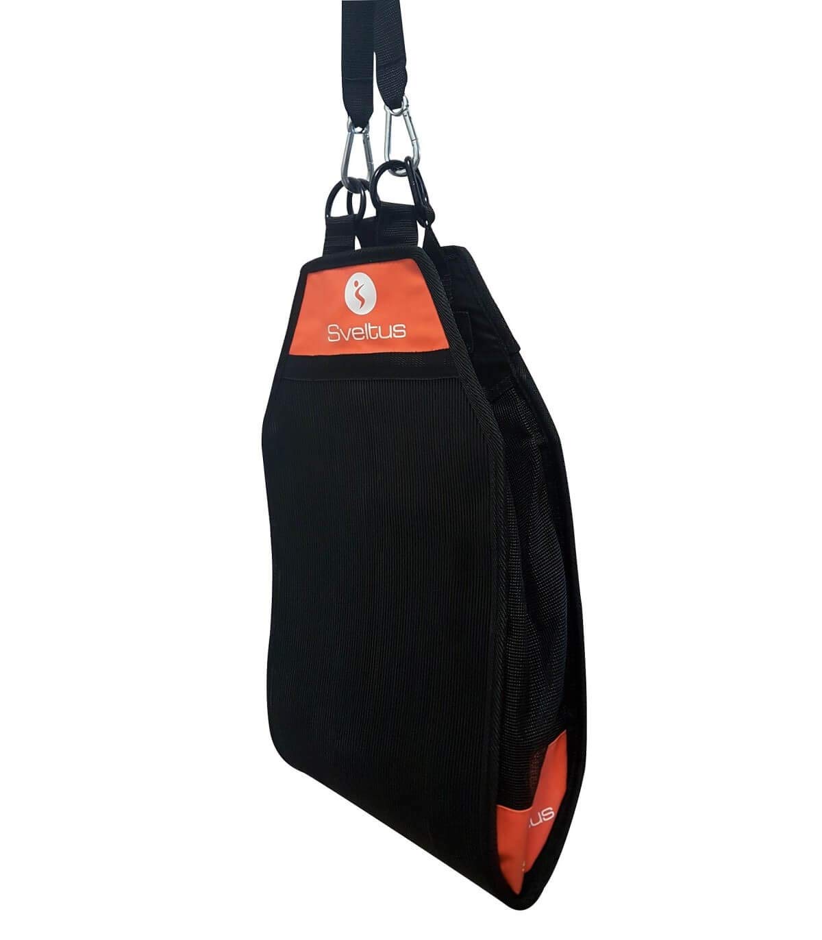 Sveltus Borsa di Potenza Unisex Adulto, Nero/Arancione