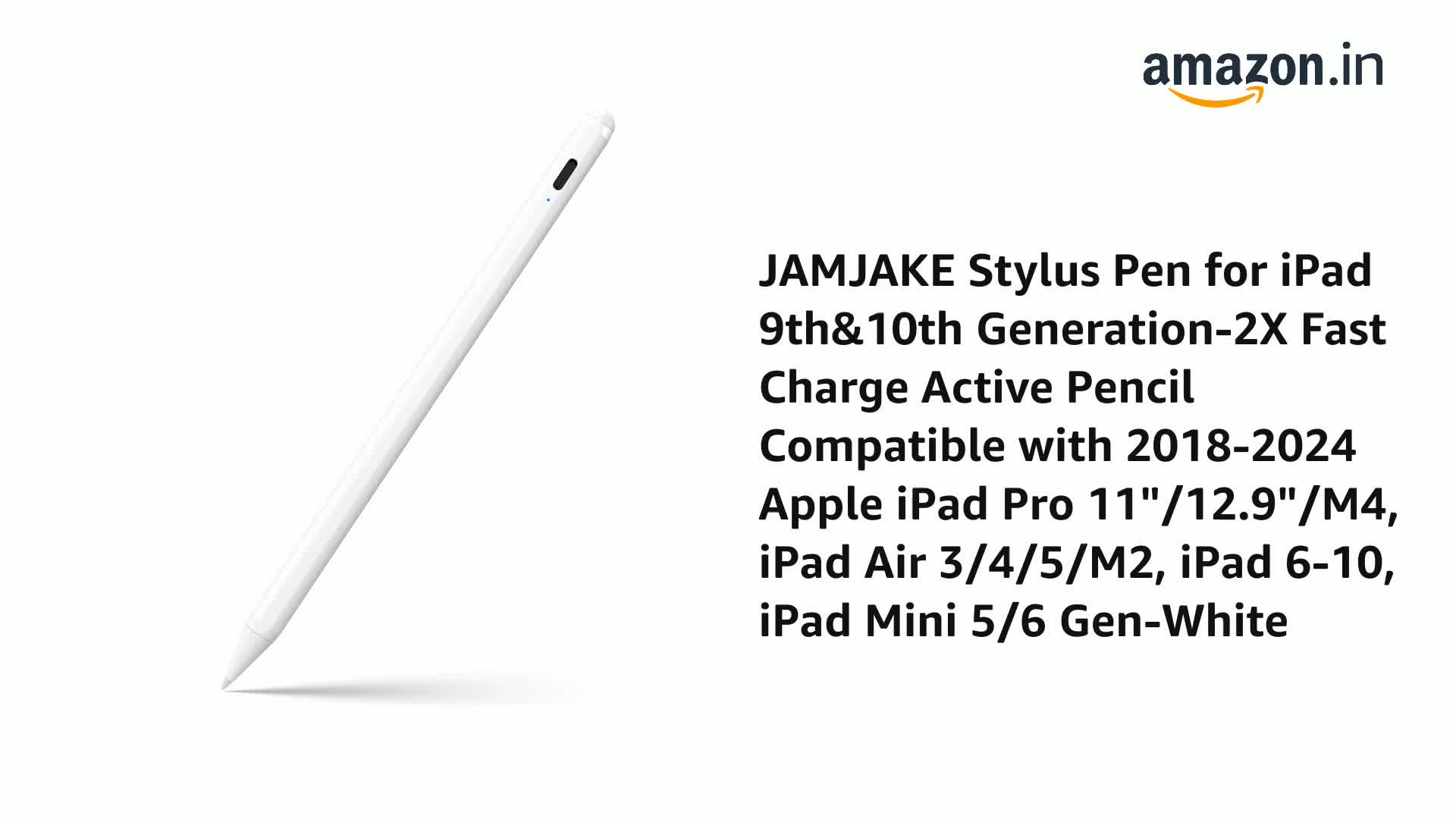 Amazon.in: Buy JAMJAKE iPad Pencil 【No.1 sales in US】 Stylus Pen