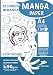 MANGA PAPER STORYBOARD: Manga Bande Dessinée Papier | Grille avec Repères | planches de BD vierges | A4 - Surface de Dessin (16x25cm) - 100 Feuilles | Impression Couverture Bleu - Pratiquer le dessin