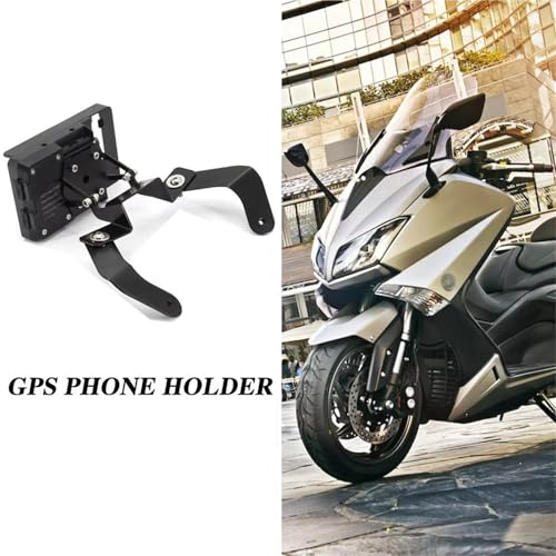 Support navigation GPS pour TMAX 530 2012-2016 support téléphone moto noir