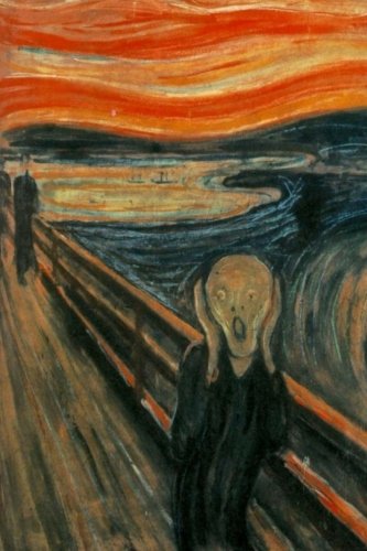 Edvard Munch - The Scream Journal: 160 Page Lined Journal/Notebook