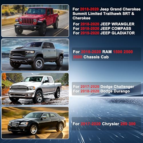 Repuesto Pantalla Táctil LCD Uconnect 8.4" Dodge Ram 2017-2022 miniatura 2