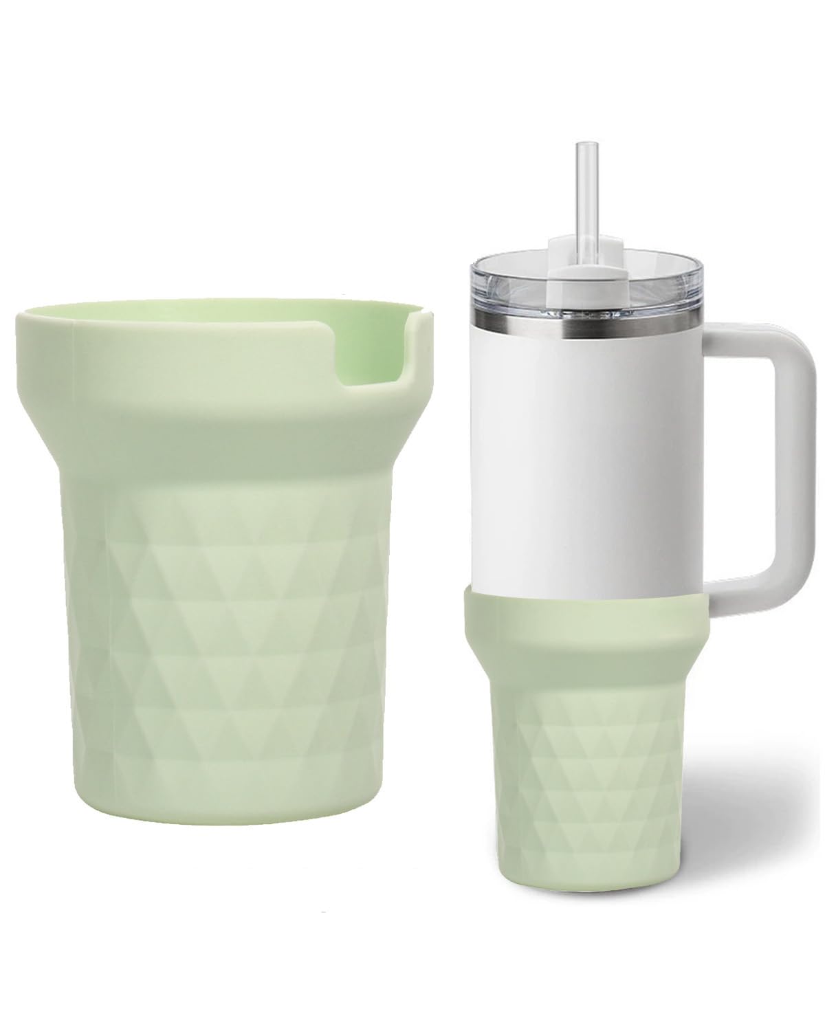 TECFUN Silicone Water Bottle Boot, Anti-Slip Protective Sleeve for Water Bottle, Protects FreeSip or Flip Stainless Steel Water Bottles