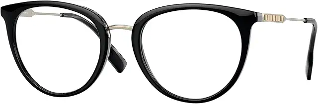 Lunettes de vue Burberry BE2331 JULIA 3001 52 Femme Noir Doré