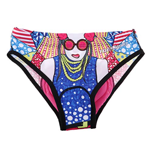 Homyl cueca feminina de ciclismo, calça de mountain bike, Gel 3D acolchoada para ciclismo MTB cuecas