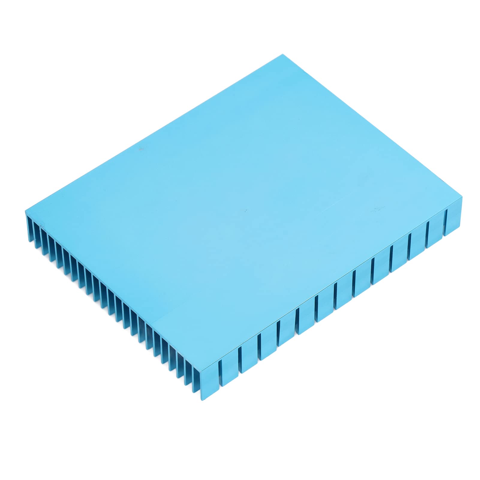 Dissipatore di Calore in Alluminio Eujgoov, 150x120x20mm Raffreddamento del Radiatore Raffreddamento per Scheda PCB Dell'amplificatore di Potenza della CPU(blu)