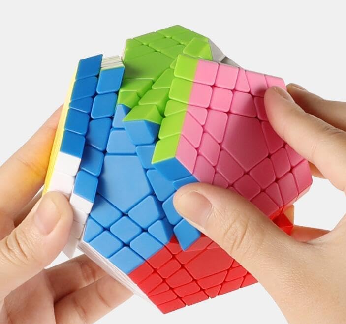 Miniatura 4 de Cuberspeed Shengshou gigaminx v2 Speed Cube sin adhesivo 5x5 Capa Magic Cube Gigaminx Cubo de velocidad 5x5 Cubo