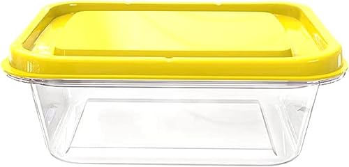 Recipientes de almacenamiento de alimentos de vidrio Prime con tapas, paquete de 2 recipientes herméticos para comidas, sin BPA, a prueba de fugas,