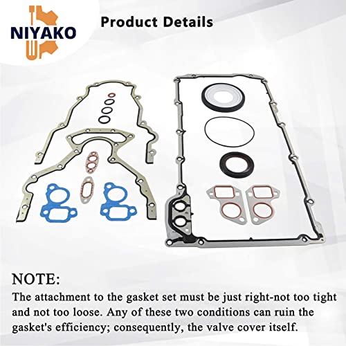 image for Niyako Engine Conversion Lower Gasket Set Replacement# 𝐂𝐒𝟓