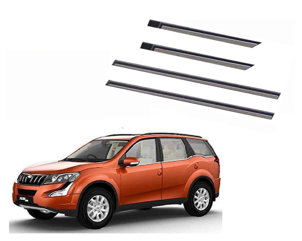 Kunj Autotech Side Beading Moulding Compatible for Mahindra XUV 500 Set of 4 Pieces