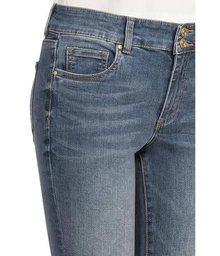 KUT from the Kloth Women's Amy Crop Straight-wstbnd Double Btn Roll Up4