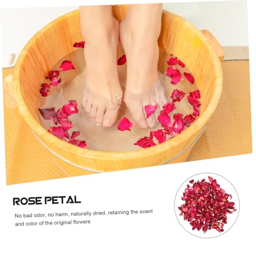 Pétalos de rosa secos 250g material natural para manualidades miniatura 7