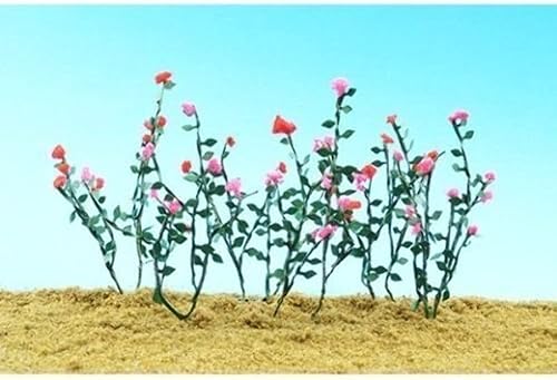 Miniatura 4 de Plantas Con Flores Rose Vines O Escala Hobby Tren Escenarios