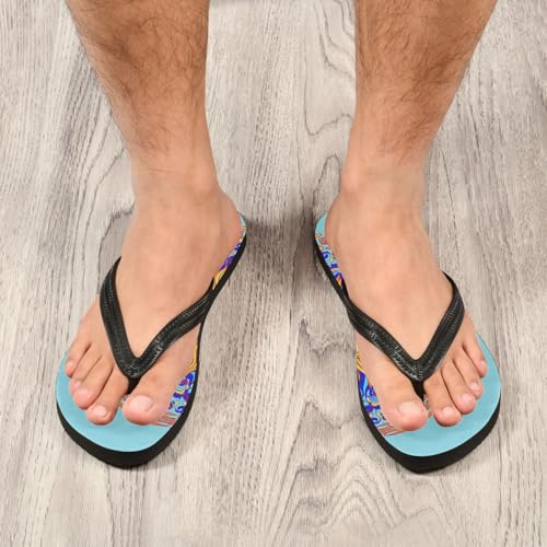 STAYTOP Sun Flip Flops Sandals of Men's & Women's,Sandals Beach Slippers Shower Slides 5