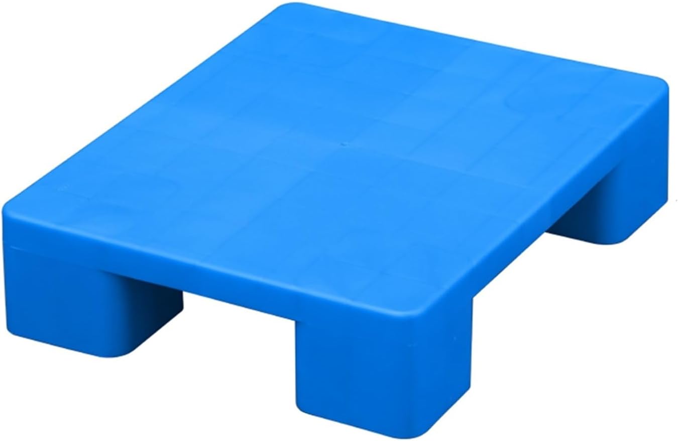 Plastic Pallets, Wear-Resistance Storage Dunnage Rack, Modular Moisture-proof Pad, Proof-Slip Water proof Shipping Pad Platform For Outdoor Garage Warehouse Factory(17.72x13.78x5.51in/45x35x14CM)
