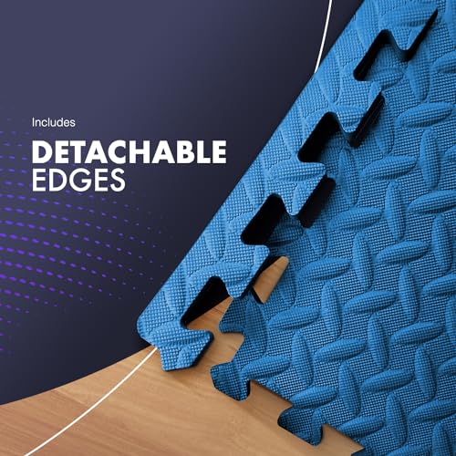Baldosas de gimnasio entrelazadas KAYMAN de 60 x 60 cm ideales para zona de yoga en casa 5
