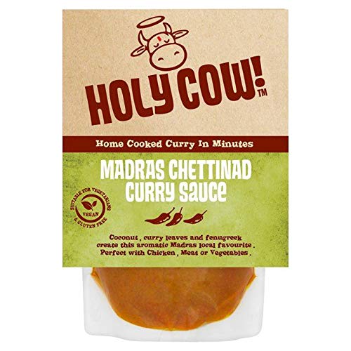 Holy Cow! Madras Chettinad - Salsa de curry (3 x 250 g)
