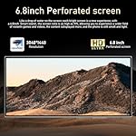 I24 Ultra 5G Unlocked Phones, Built in Pen, Smartphone Battery 6800mAh 6.8" HD Screen Unlocked Cell Phone, 6+256GB Android13 with 128G Memory Card, Face ID/Fingerprint Lock/GPS (Green) - Image 3