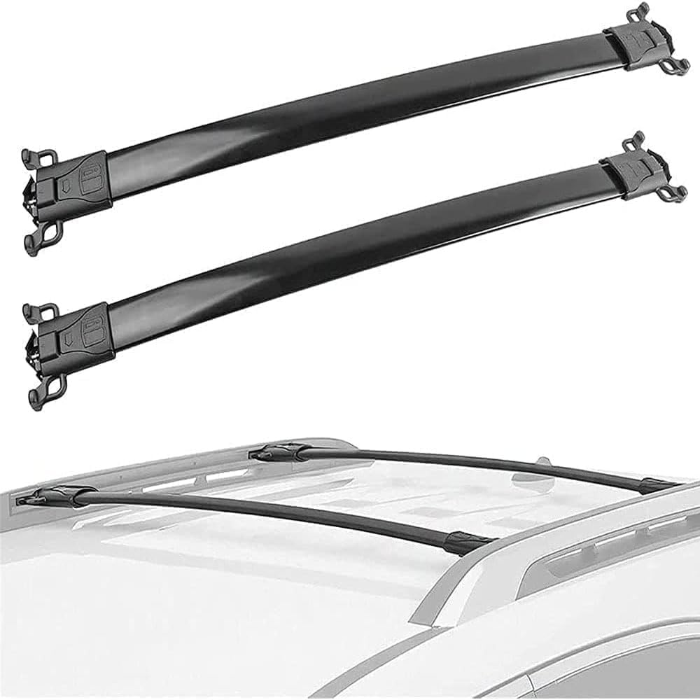 Barres de toit en aluminium aérodynamique pour Equinox et GMC Terrain