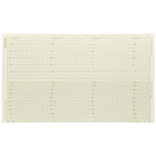 Image of Oakton WD-08368-41 Chart Paper for Three Speed Hygrothermograph, 0 Degree C, 7 Day Rotation