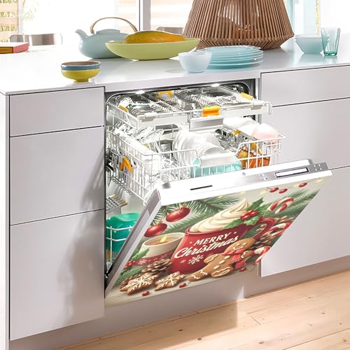 Imán decorativo para lavavajillas en forma de hombre de jengibre miniatura 2