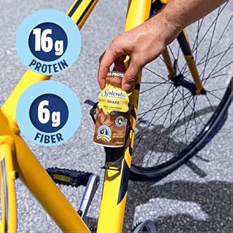 SPLENDA Diabetes Nutrition Shakes - Meal Replacement Shake, Milk Chocolate, 8 Fl Oz (Pack of 24)