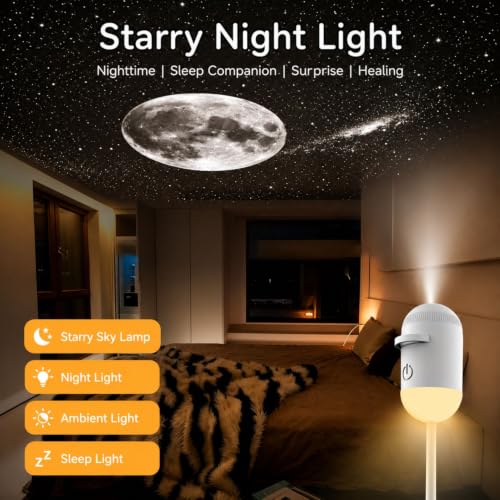 PAHALUXE 2-in-1 Galaxy Projector Night Light - Image 3