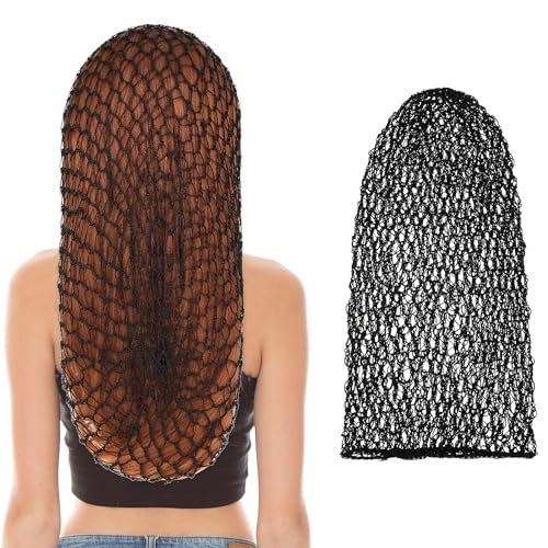 Filet à cheveux en maille tricotée YUXIANLB bonnet pour cheveux longs et bouclés