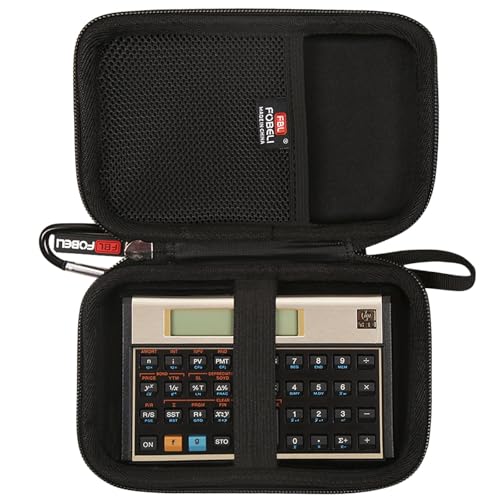 FBLFOBELI Hard Storage Case Compatible with HP 12C/HP 12CP Financial Calculator