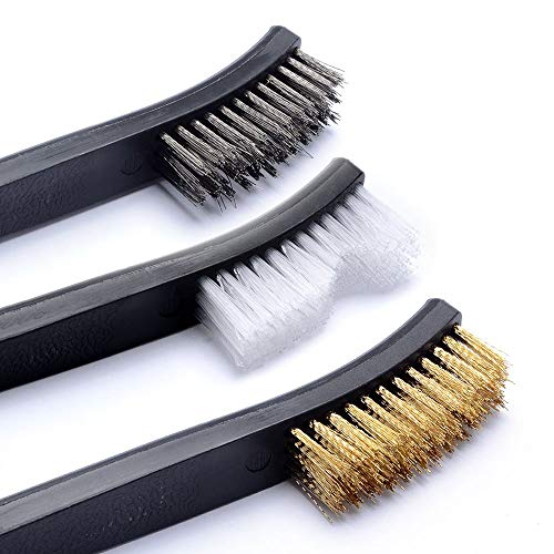 BOOSTEADY Pistole Reinigungsset Bürsten Set Pistole Reinigung Pick & Doppelte Endige Bürsten
