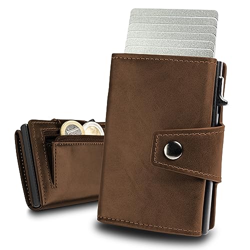 Doeboe Herren Geldbörse Mit AirTag-Fach - RFID-Schutz Leder